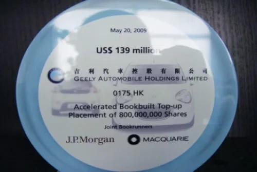 Geely Auto Listed on the Hong Kong Stock Exchange