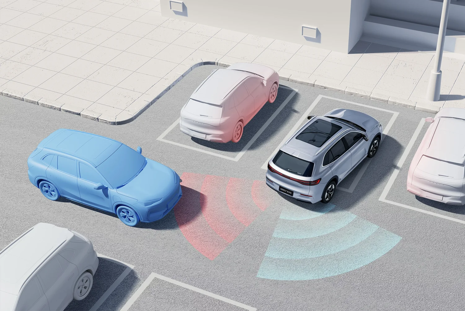 REAR CROSS TRAFFIC ALERT (RCTA)